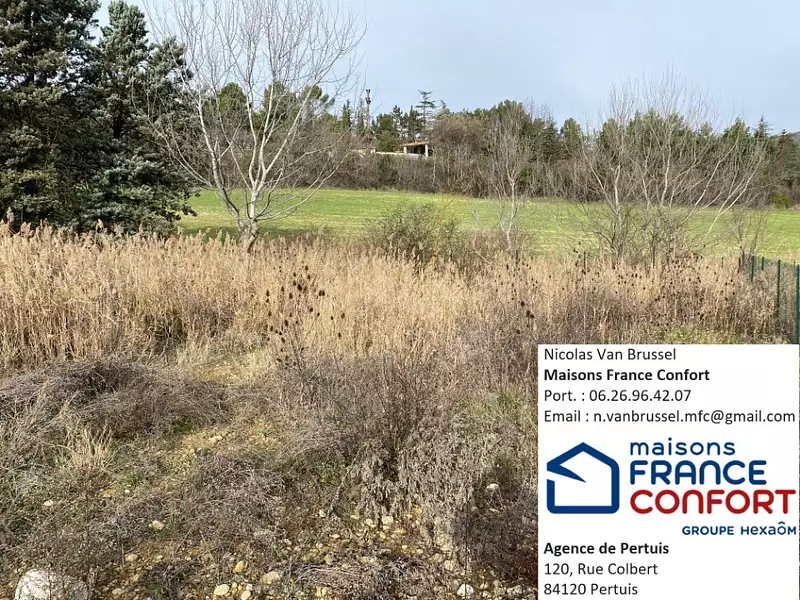 Terrain à bâtir, 180 m² - Manosque (04100)