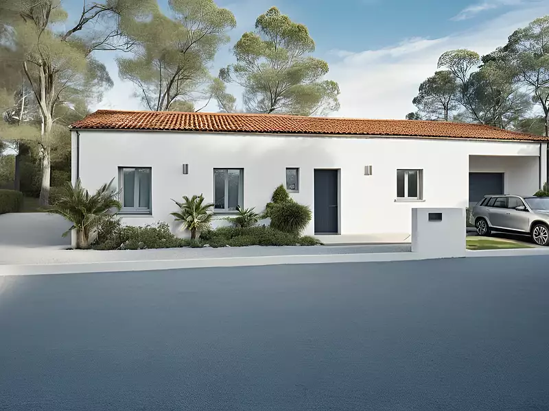 Maison neuve, 95 m² - Echillais (17620)