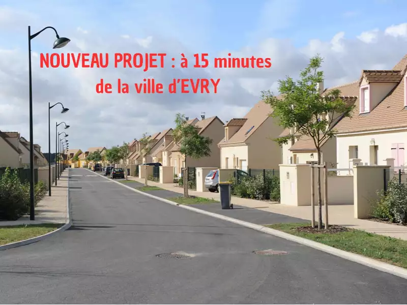 Maison neuve, 90 m² - Évry-Courcouronnes (91080)