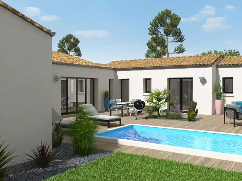Maison neuve, 141 m² - Croix-Chapeau (17220)