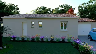 Maison neuve, 66 m²