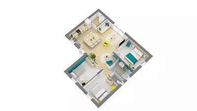 Maison neuve, 118 m²