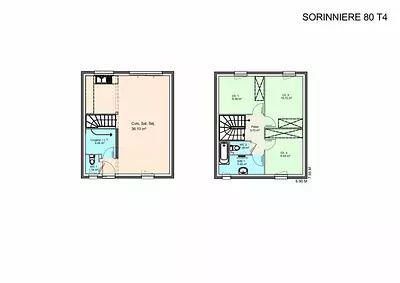 Maison neuve, 90 m²