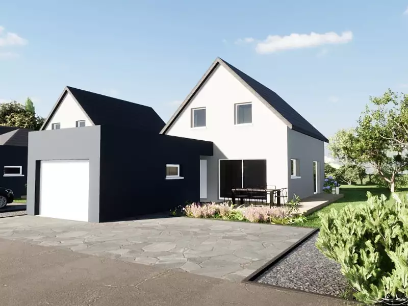 Maison neuve, 90 m² - Burnhaupt-le-Bas (68520)