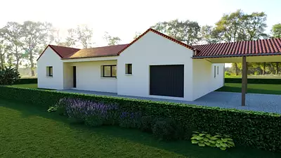 Maison neuve, 100 m²