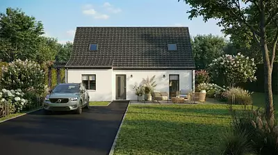 Maison neuve, 73 m²