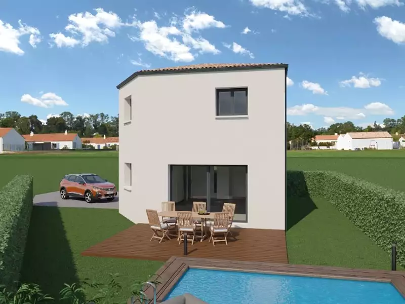 Maison neuve, 80 m² - Mauguio (34130)
