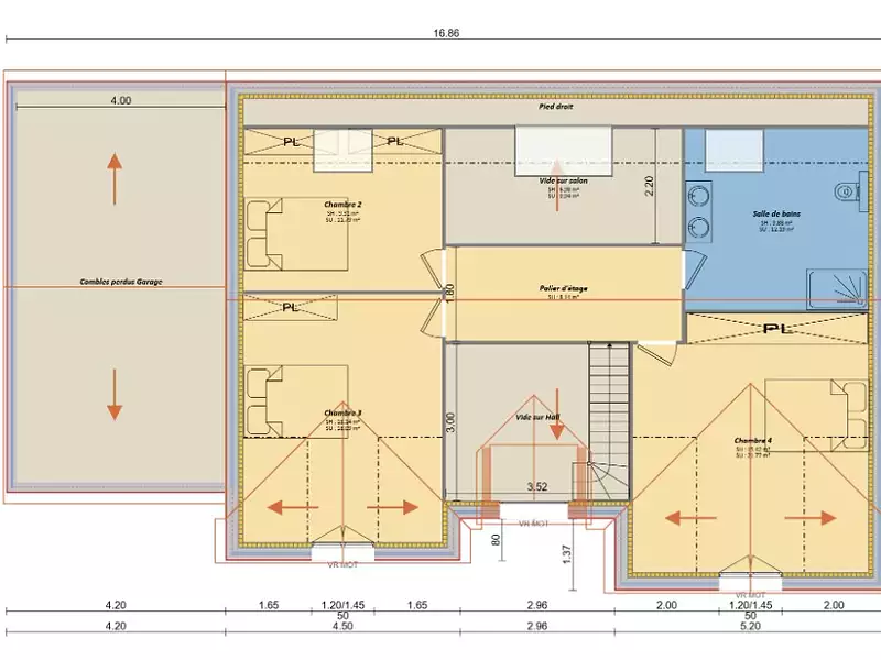 Maison neuve, 162 m² - Saint-Fiacre (77470)