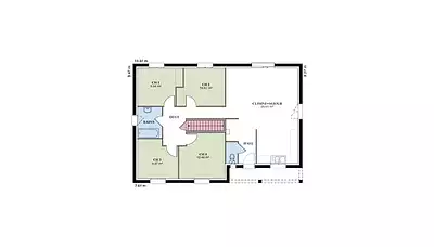 Maison neuve, 89 m²