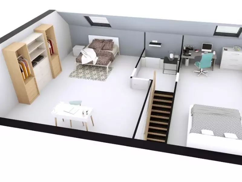 Maison neuve, 85 m² - Honfleur (14600)
