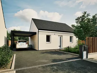 Maison neuve, 48,68 m²