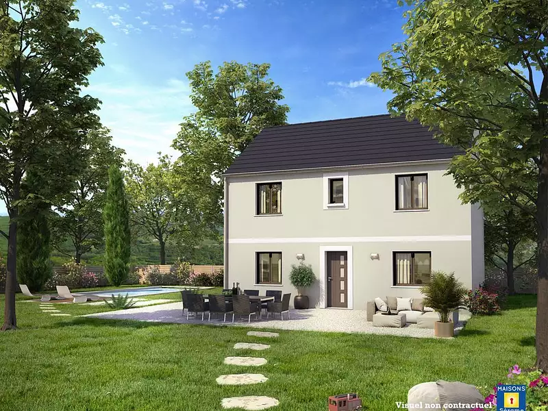 Maison neuve, 102 m² - Nanteuil-le-Haudouin (60440)