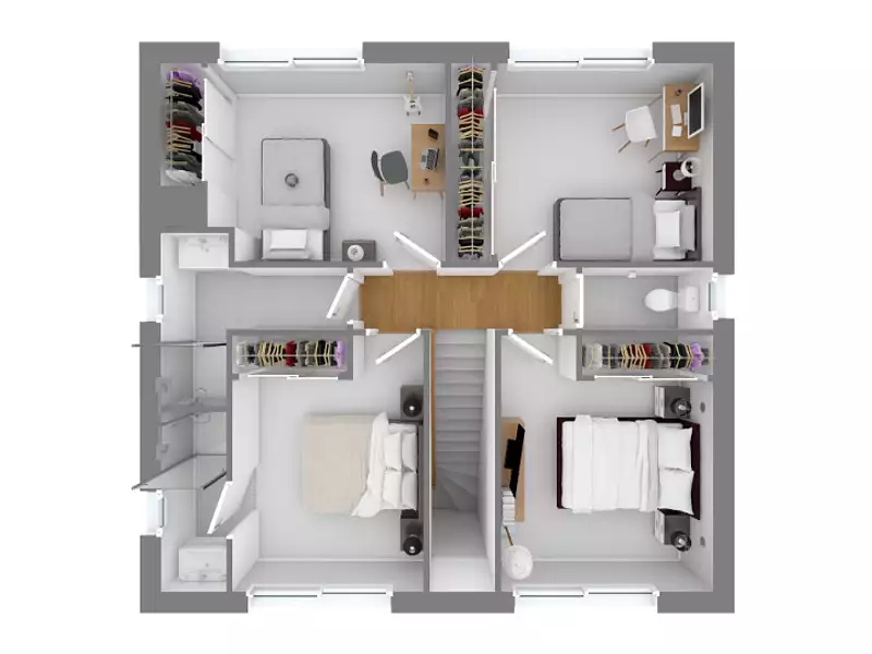 Maison neuve, 95 m² - Léguevin (31490)