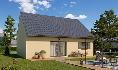 Maison neuve, 71 m²
