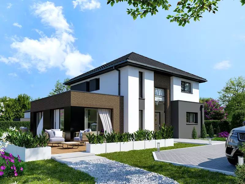 Maison neuve, 156,19 m² - Périers (50190)
