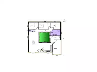 Maison neuve, 107 m²