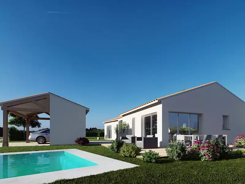 Maison neuve, 120 m² - Chaintré (71570)