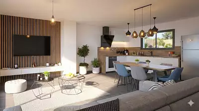 Maison neuve, 74 m²