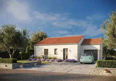 Maison neuve, 63 m²