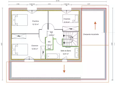 Maison neuve, 118 m²