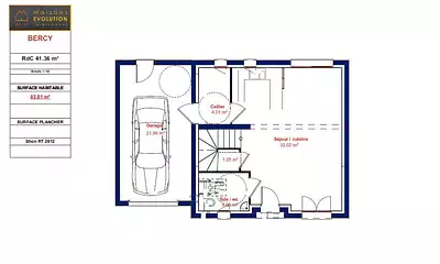 Maison neuve, 82 m²
