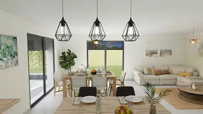 Maison neuve, 95 m²