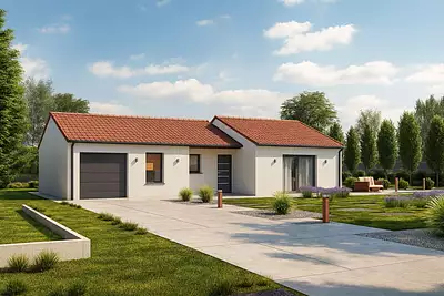 Maison neuve, 93 m²