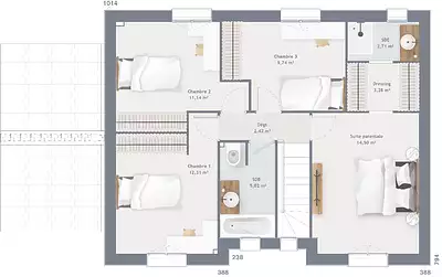 Maison neuve, 120 m²