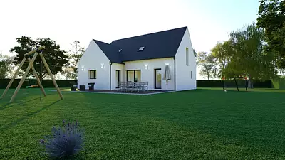 Maison neuve, 90 m²