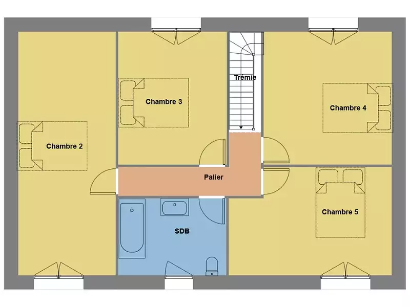 Maison neuve, 120 m² - Paimboeuf (44560)