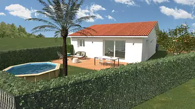 Maison neuve, 70 m²