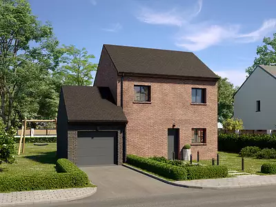 Maison neuve, 78 m² - Bollezeele (59470)