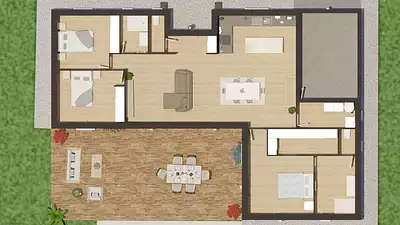 Maison neuve, 120 m²