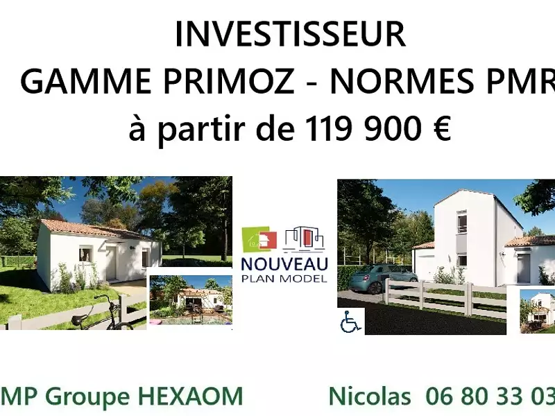 Maison neuve, 80 m² - Apremont (85220)