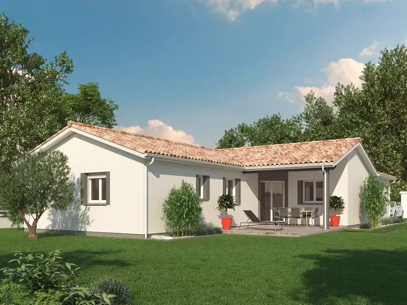 Maison neuve, 91 m² - Roquefort (40120)