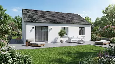 Maison neuve, 74 m²