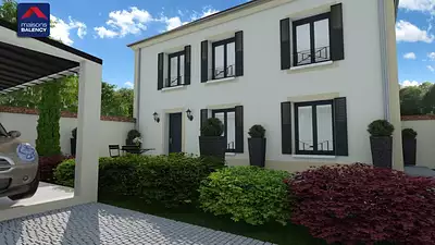 Maison neuve, 90 m²