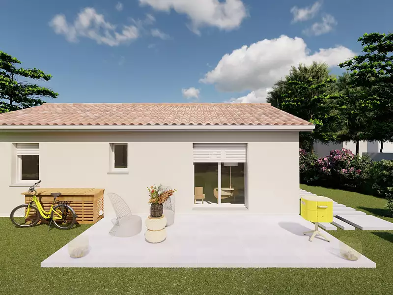 Maison neuve, 70 m² - Candresse (40180)
