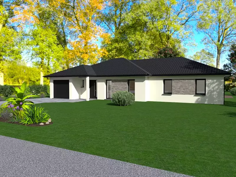 Maison neuve, 140 m² - Sailly-Labourse (62113)