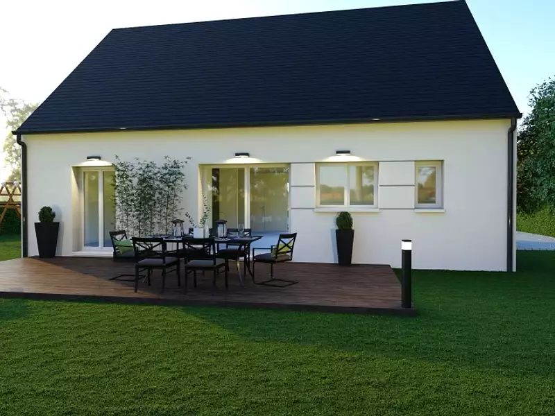 Maison neuve, 110 m² - Joué-lès-Tours (37300)