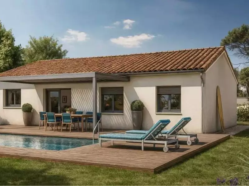 Terrain à bâtir, 350 m² - Péret (34800)