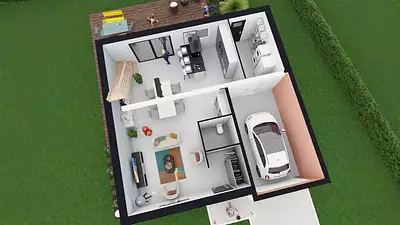 Maison neuve, 90 m²