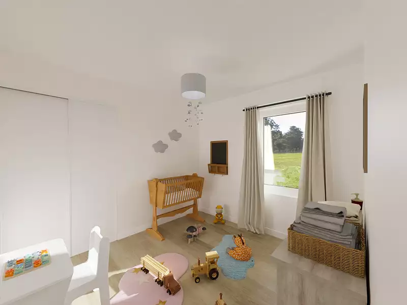 Maison neuve, 88,19 m² - Bracquetuit (76850)