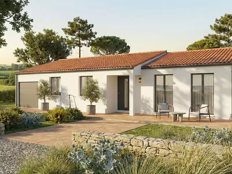 Maison neuve, 70 m² - Villedoux (17230)