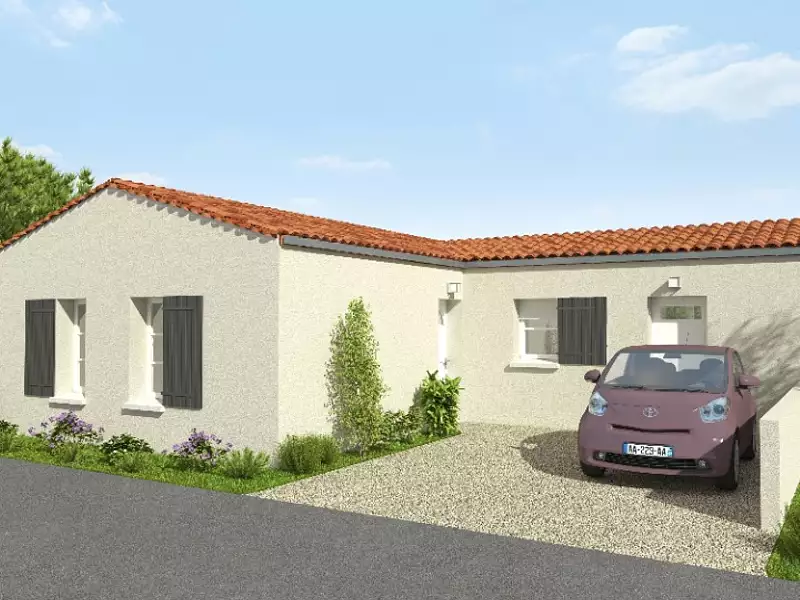 Maison neuve, 91 m² - Saint-Jean-de-Liversay (17170)
