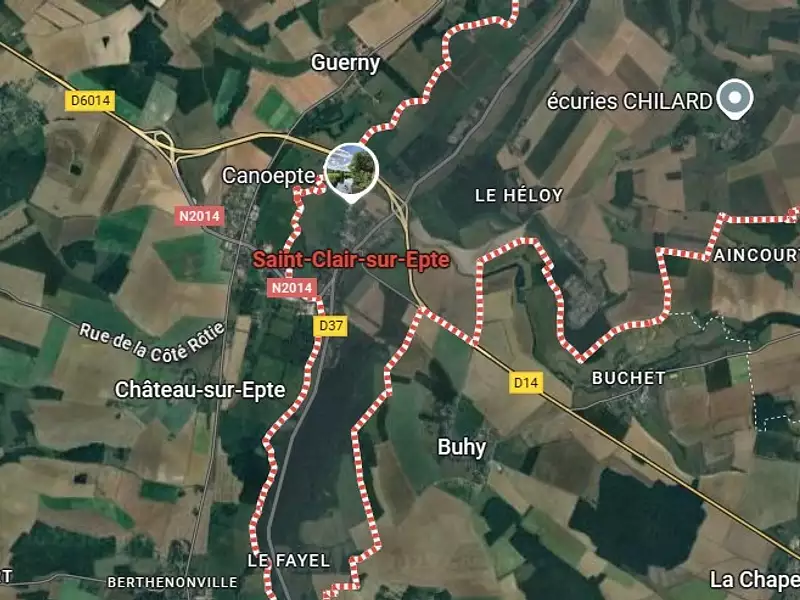 Terrain à bâtir, 650 m² - Montreuil-sur-Epte (95770)