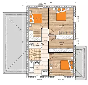 Maison neuve, 140 m²