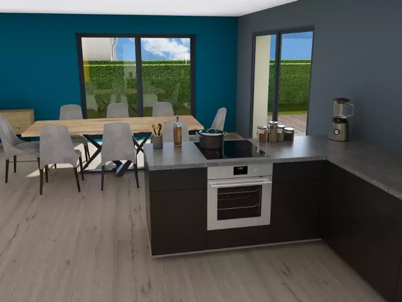 Maison neuve, 145 m² - Le Neubourg (27110)