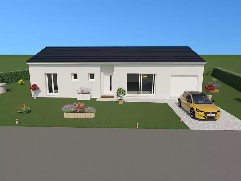 Maison neuve - Lédergues (12170)