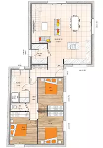 Maison neuve, 102 m²